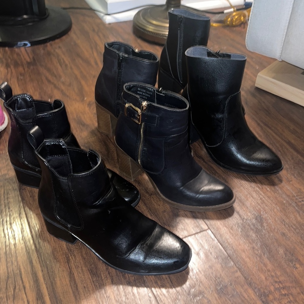 Bundle of 3 women’s boots